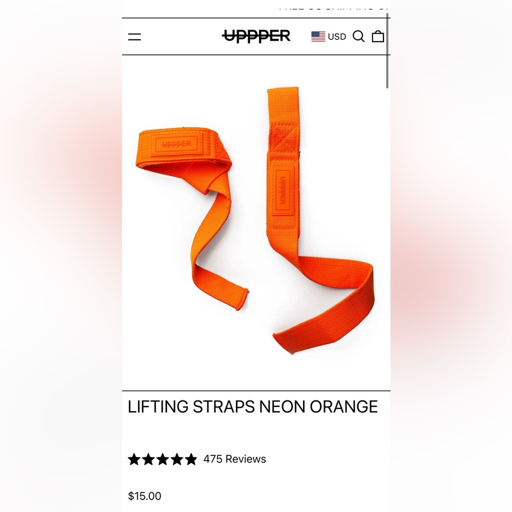 Uppper Wrist Straps